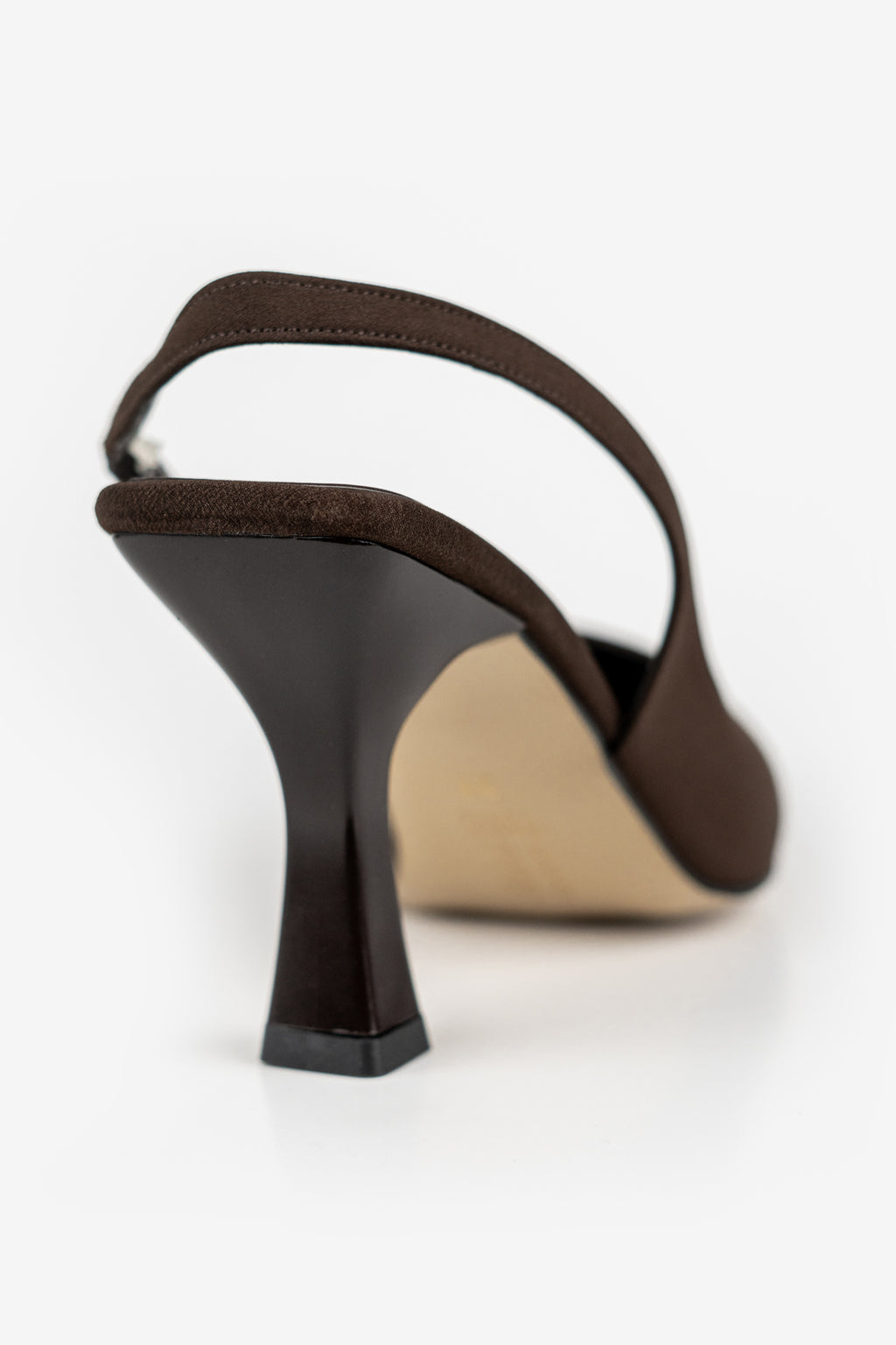 Sivri Burun Arkası Açık Stiletto Abiye Topuklu 9 cm
